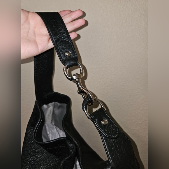 Coach Black Leather Hobo Bag - Picture 4 of 7